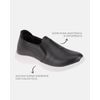Slip On Ortopédico Violeta - Preto