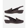 Slingback Mule Lírio - Preto