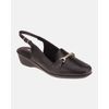 Slingback Mule Lírio - Preto