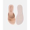 Tamanco Anabela Papoula - Nude / Off White 