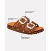 Tamanco Ipomeia - Bronze / Caramelo / Brown