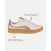 Tênis Flatform Calêndula - Niquel - Mate