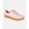 Tênis Flatform Calêndula - Off White - Ouro Light