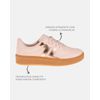 Tênis Flatform Calêndula - Off White - Ouro Light
