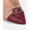 Scarpin Salto Baixo Jade - Fendi / Vinho