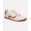 Tênis Casual Retrô Aster - Off White / Ocre