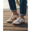 Tênis Casual Retrô Aster - Off White / Ocre