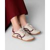 Tênis Casual Retrô Aster - Off White / Vinho