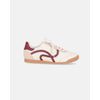 Tênis Casual Retrô Aster - Off White / Vinho