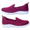 Tênis Slip On Ultra Leve Amaranto - Bordô