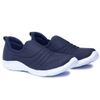 Tênis Slip On Ultra Leve Amaranto - Preto