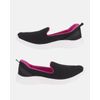 Slip On Begônia - Preto / Fucsia