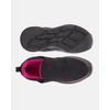 Tênis Pluma - Preto / Fucsia - Sola Preta