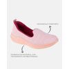 Slip On Peônia - Rosê / Bordo