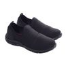 Slip On Ultra Leve Amaranto - Preto / Sola Preta