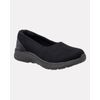 Slip On Amaranto - Preto / Sola Preta