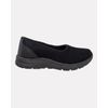 Slip On Amaranto - Preto / Sola Preta