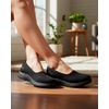 Slip On Amaranto - Preto / Sola Preta
