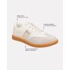 Tênis Samba Torênia - Off White / Ouro