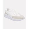 Sneaker Ortopédico Bromélia - Branco / Niquel