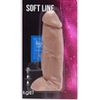 PENIS DE BORRACHA MACICO 18,5 X 4,5CM KGEL