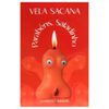 VELA SACANA PARABENS SAFADINHO VAGINA KGEL