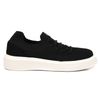 Sapato Masculino Casual Knit Sola Alta Moscow Black 