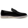 Loafer Oxford Clássico Masculino Couro Legítimo Preto Malagna