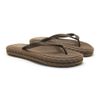 Chinelo Feminino Flip Flop Nuvem Flat Leve e Confortável OCRE