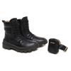 Bota Infantil Feminina Gambo Bt55200 Preto Couro