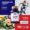 Coenzima Q10 CoQ10 com Ômega 3 1000mg Vitgold Kit 2x 30 cápsulas