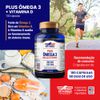 Omega 3 Plus com Vitamina D3 2000UI Vitgold Kit2x 100 caps.