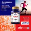 Óleo de Krill 1000 mg (Fonte de Omega 3) Vitgold 60 cápsulas + Coenzima Q10 CoQ10 200mg Vitgold 60 cápsulas