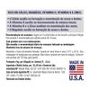 Cálcio Magnésio Zinco com Vitamina D3 e K2 Vitgold 100 comp + Glucosamina, Condroitina, MSM, Colágeno Vitgold 60 comp