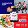 CoQ10 Coenzima Q10 100mg Vitgold 30 cápsulas + Vitamina K2 MK-7 (Menaquinona-7) 100mcg Vitgold 60 cápsulas.