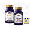 Vitamina C 1000 mg + Zinco e B12 Vitgold 60 caps + Colágeno Hidrolisado 1000 mg com Vit. C Vitgold 100 cápsulas