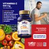 Vitamina C 500 mg Vitgold 100 comprimidos + Omega 3 Plus com Vitamina D3 2000UI Vitgold 100 caps.