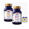 Vitamina C 1000 mg + Zinco e B12 Vitgold 60 caps + Vitamina K2 60mcg + Vitamina D3 2000UI Vitgold 60 caps.