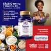 Cálcio 600 mg com Vitamina D3 Vitgold 100 comprimidos + Vitamina C 1000 mg Vitgold 60 comprimidos