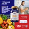 Cálcio 600 mg com Vitamina D3 Vitgold 100 comprimidos + Vitamina C 1000 mg Vitgold 60 comprimidos
