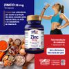 Zinco 25 mg Vitgold 100 cápsulas