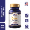 Vitamina C 1000 mg + Zinco e B12 Vitgold Kit 3x 60 caps.