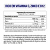 Vitamina C 1000 mg + Zinco e B12 Vitgold Kit 3x 60 caps.