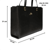 Bolsa Shopper Grande Ana Preto