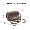 Bolsa Coresia Soft Tiracolo Marrom