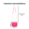 Bolsa Feminina Ella Pequena Tiracolo Pink