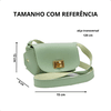 Bolsa Feminina Vic Tiracolo Verde Pistache