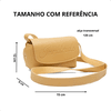 Bolsa Feminina Vic Tiracolo Amarelo Immateriale