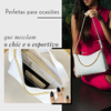 Bolsa Baguete Branca