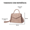 Bolsa Encanto Bordada Tiracolo Nude